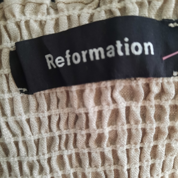 Reformation linen Bandeau Tank XS/S - Picture 4 of 5